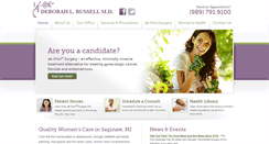 Desktop Screenshot of drussellmd.com